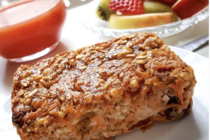 Havermout wortelcake